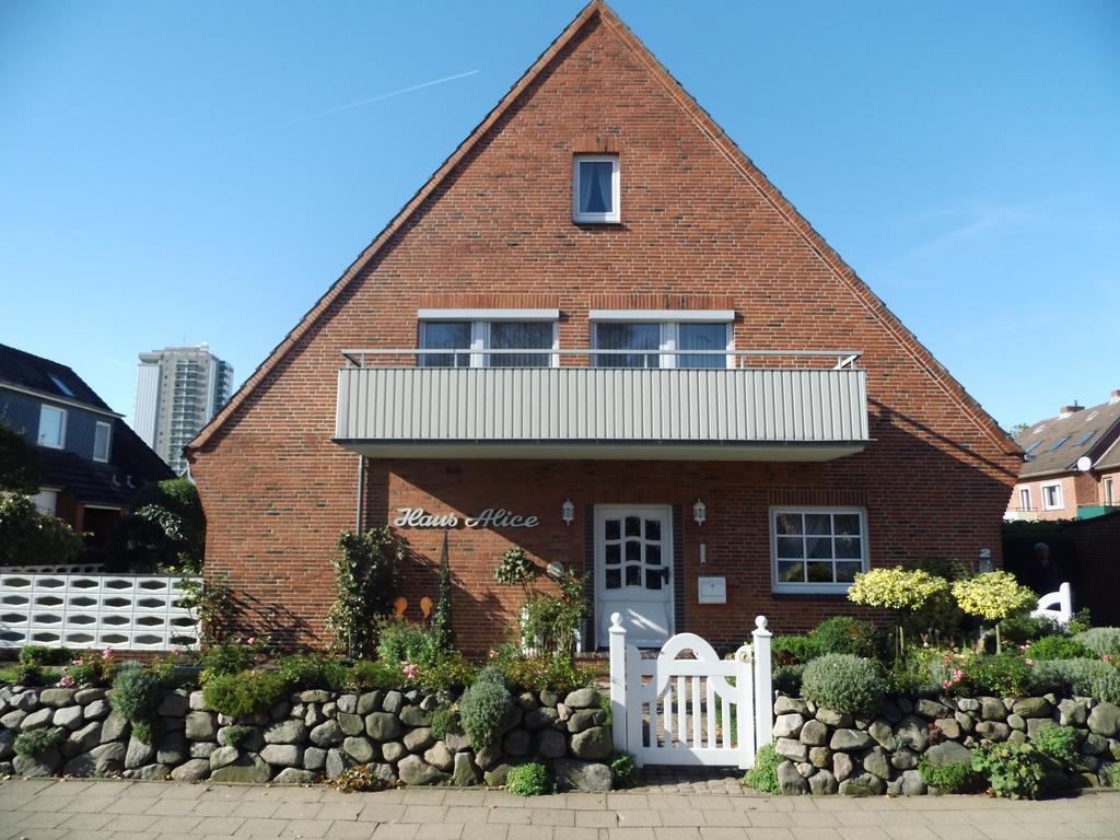 Pension Alice Büsum Exterior foto